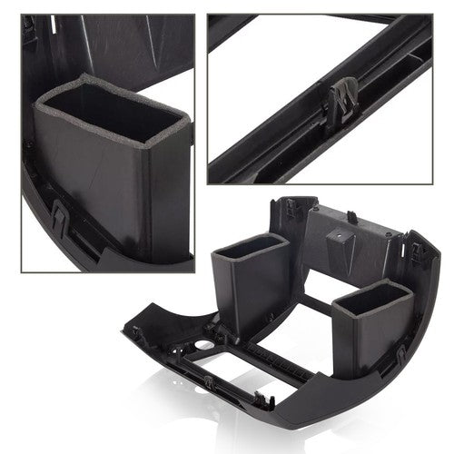 Solid Spare Black Center Dash Console Instrument Panel Bezel For Nissan Frontier 2005-2020