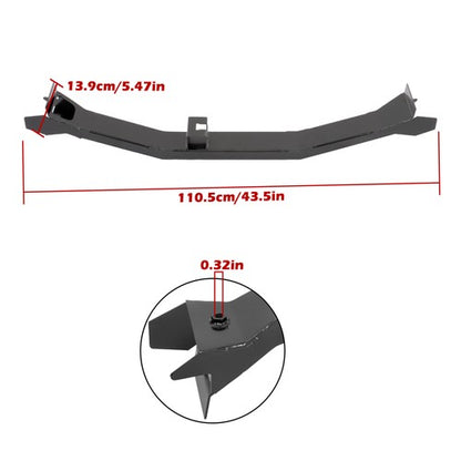Solid Spare Front Fuel Tank Crossmember 1PC For Chevrolet GMC Sierra 1500 2500 07-14 999-978