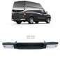 Solid Spare For Nissan NV1500 NV2500 2012-2021 With Sensor Holes Rear Step Bumper Face Bars