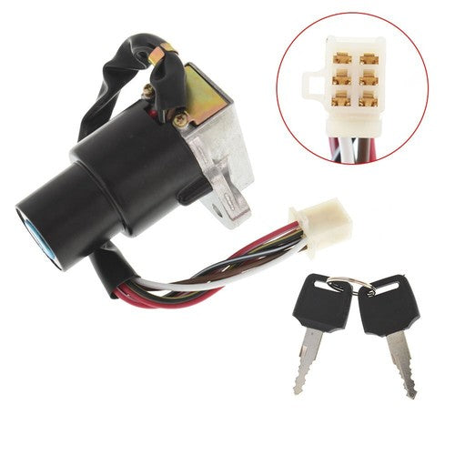 Solid Spare NEW Ignition Key Switch For Kawasaki KLR650 1987-2000 2001-2007