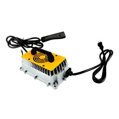 Solid Spare 48V 18A Charger With Triangular Plug Waterproof Fit For EZGO RXV &TXT Golf Cart