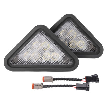 Solid Spare #6718042 6718043 LED Headlight Kit For Bobcat S175 S185 S205 S220 S250 S300 S330