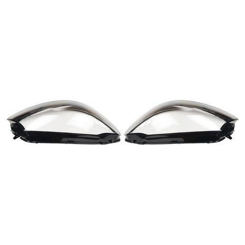 For Mercedes Benz W205 C180 C200 C260L 2014-2017 Pair Front Headlight Lens Cover