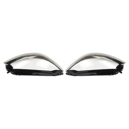 For Mercedes Benz W205 C180 C200 C260L 2014-2017 Pair Front Headlight Lens Cover