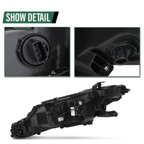 Solid Spare Fit For 2018 -2022 Toyota Camry LE SE Passenger Side Headlamp Headlight Right