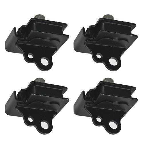 Solid Spare For 04-07 Yamaha RHINO 660 BOTTOM & TOP ENGINE MOUNT RUBBER DAMPER KIT