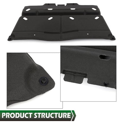 Solid Spare Fit For 2015-2024 Ford F-150 F150 Front Engine Splash Shield Guard Under Cover