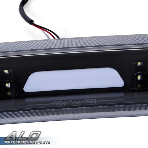 Solid Spare Fit For 14-18 Chevy Silverado GMC Sierra LED 3rd Brake Light Cargo Lamp Black