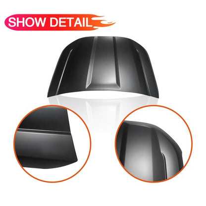 Fit 2019 2020 2021 2022 Ford Ranger Black Hood Direct Replacement  Aluminum