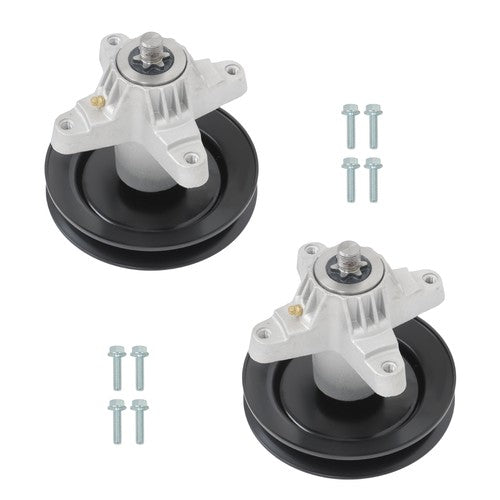 Solid Spare 2PK Spindle Assembly For Cub Cadet MTD 918-04456B 618-00456A 618-00456 285-843