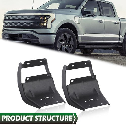 Solid Spare 2pcs Running Board Mounting Bracket Fit For 15-22 Ford F-150 F150 Pickup