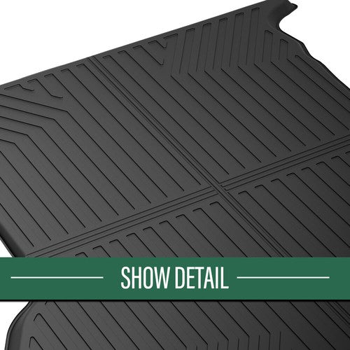 Solid Spare Fit For 2004-2014 Ford F150 5.5FT All Weather TPE Truck Bed Mat Protection