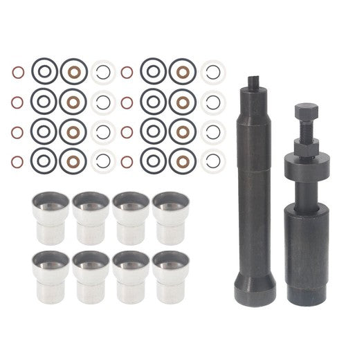 Solid Spare For Ford Powerstroke 6.0L 2003-10 Injector Sleeve Cup Removal Tool Install Kit