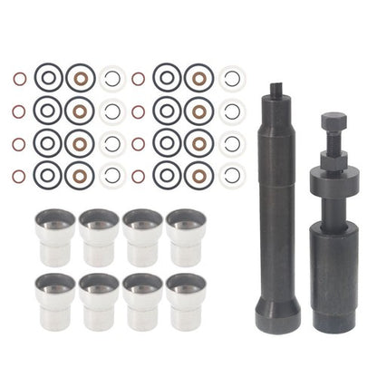 Solid Spare For Ford Powerstroke 6.0L 2003-10 Injector Sleeve Cup Removal Tool Install Kit