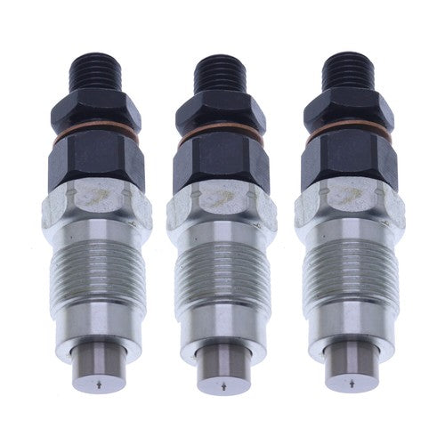 Solid Spare 3x Fuel Injector for Kubota RTV900W RTV900G9 RTV900R RTV900T9 RTV900W9 RTV900XTG