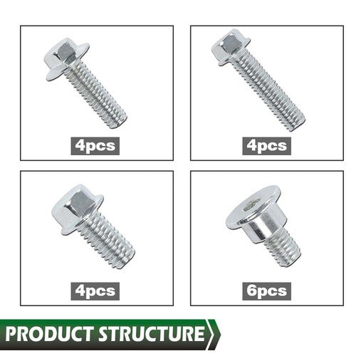 Solid Spare Fit For Yamaha YZ/YZF/WR YZ250 YZ250F YZ400 YZ400F YZ450 Bodywork Bolt Kit