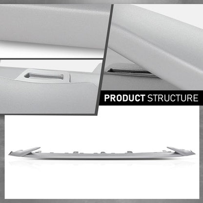 Solid Spare Air Dam Deflector Lower Valance Apron Front Fit For 21-24 Audi Q5 SQ5 Sportback