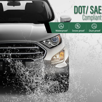 Solid Spare Fit For 2018-2022 Ford EcoSport Front Bumper Fog Light Driving Lamp Left Side