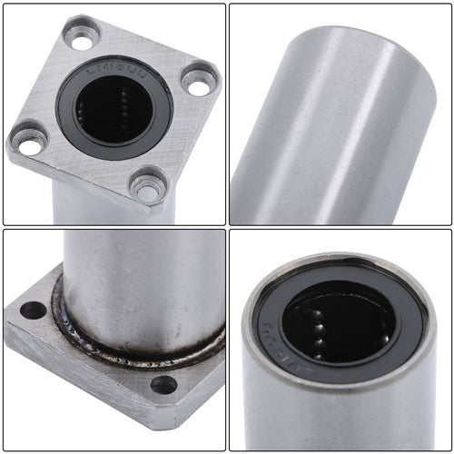 Solid Spare 4Pcs of LMK16UU 16mmx 28mmx 70mm Square Linear Bearing for CNC 3D Printer