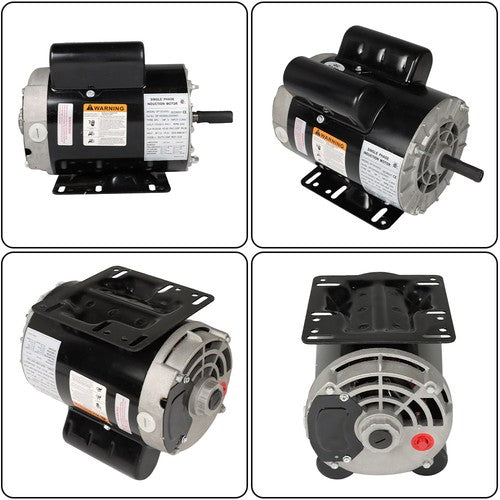 Solid Spare 3 HP SPL 3450RPM Electric Motor Compressor Duty 56 Frame 1Phase 115/230V NEW