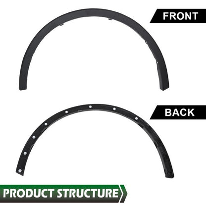 Solid Spare Fit For Toyota C-HR 2018-2022 Driver Side Front Wheel Opening Molding