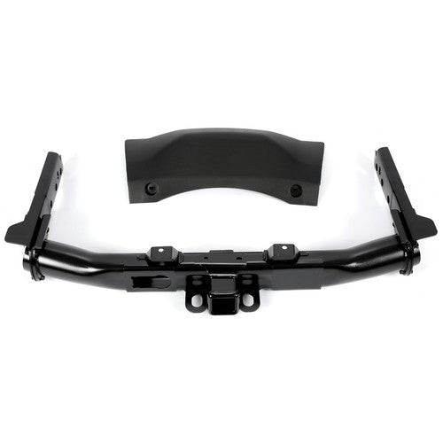 Solid Spare 10000 lbs Class 4 Trailer Hitch Receiver w/ Cover Bezel For Dodge Durango 14-19