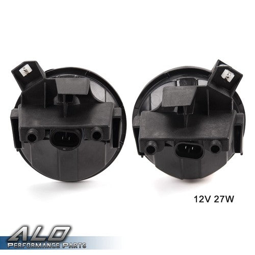 Solid Spare Fit For 2001-2004 Dodge Dakota 2001-2003 Durango Clear Pair Fog Light Lamp