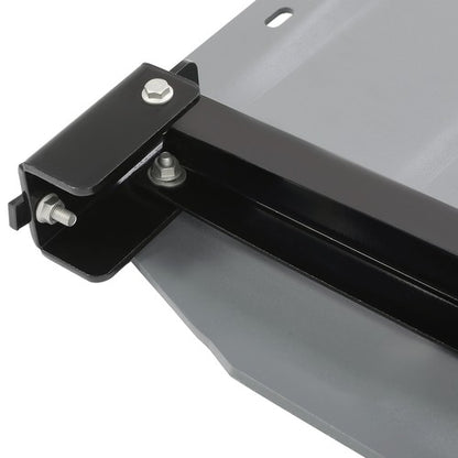Solid Spare Rear Engine Skid Plate Aluminum Powder Coated For Toyota Fj Cruiser 2007-2013