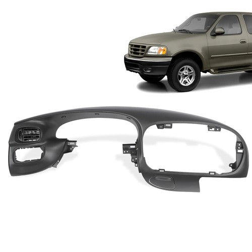 Solid Spare Dashboard Bezel Trim Surround Gray Fit For 97-03 Ford F-150 Expedition NEW