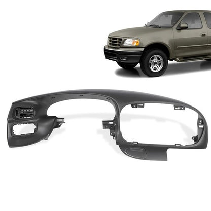 Solid Spare Dashboard Bezel Trim Surround Gray Fit For 97-03 Ford F-150 Expedition NEW