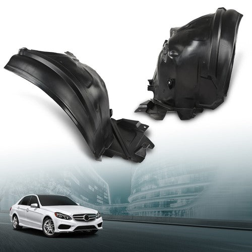 Solid Spare Front Fender Liner Left+Right Side Rear Section Fit For 2010-2016 Benz E350