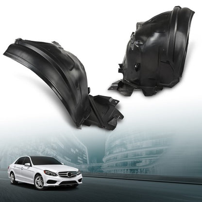 Solid Spare Front Fender Liner Left+Right Side Rear Section Fit For 2010-2016 Benz E350