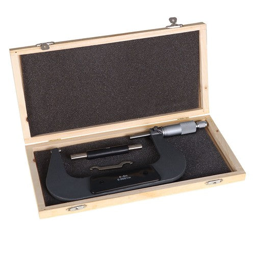 Solid Spare Outside Micrometer 4-5 in Premium Carbide Tipped Precision Micrometer 0.0001"