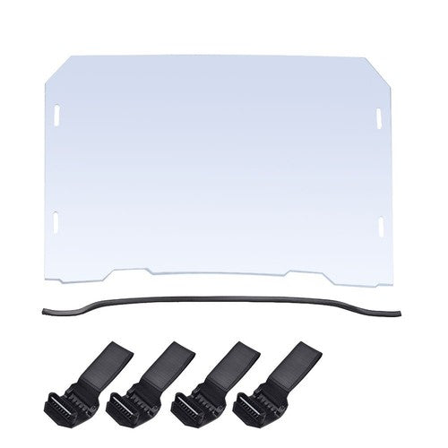 Solid Spare For Polaris RZR 570 800S 800 XP 900 2008-2014 Full Windshield Polycarbonate UTV
