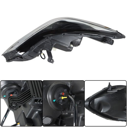 Solid Spare Fit For Chevy Cruze 2016-2018 Right Passenger Side Headlamp Headlight LED Clear