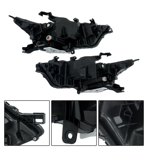 Solid Spare LED 1 Pair Headlights Assembly Set Fit For Nissan Maxima 2019 2020 2021 Front