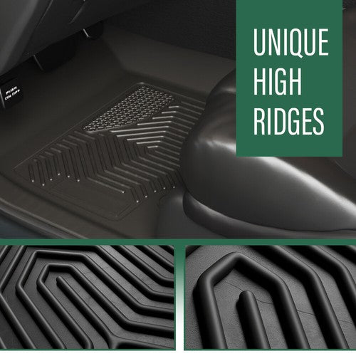 Solid Spare Fit For 94-01 Ram 1500 94-02 2500/3500 All Weather TPE Front Floor Mats Liners
