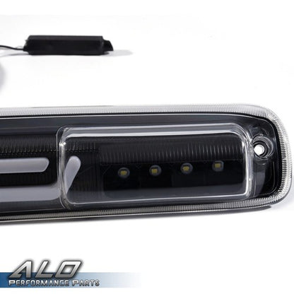 Solid Spare Fit For Silverado Sierra 1999-2007 3D LED Bar 3rd Tail Brake Light W/ Cargo Lamp