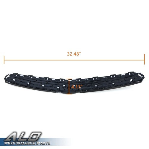 Solid Spare New Fit For 2015 Chevrolet Cruze Front Bumper Upper Grille Grill Chrome & Black