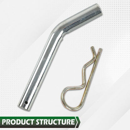 Solid Spare Fit For HMMWV HUMVEE MILITARY M998 M151A1 2'' Receiver Hitch w/ Hitch Pin Kit