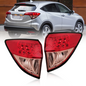 For 2016 2017 2018 Honda HRV HR-V Tail Lights Rear Brake Lamp Outside LH&RH Pair