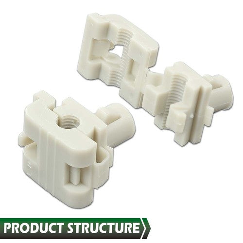 Solid Spare Fit For 02-09 Dodge Ram 1500 2500 3500 Tailgate Handle Rod Latch Retainer Clips