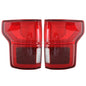 Solid Spare Fit For Ford F150 2018-2020 LED w/Blind Spot Quality Driver Passenger Tail Light