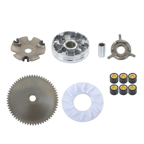Solid Spare Variator Assembly Front Clutch QMB139 For Gy6 50cc 49cc Scooter Moped Dirt Bike