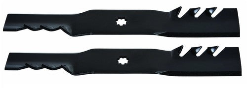 Solid Spare (2) Gator G5 Fusion Mulching Blades for John Deere AM137328