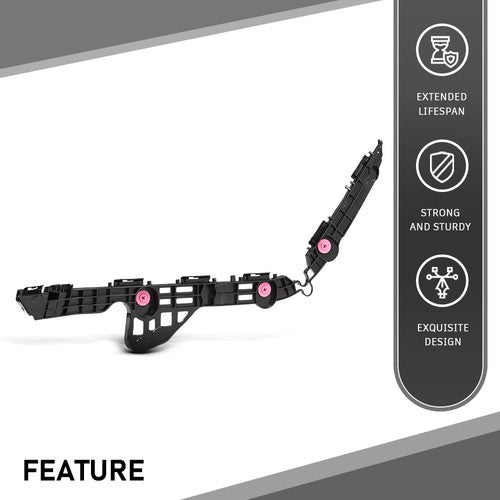 Solid Spare Fit For 2018-2024 Toyota Camry Rear Bumper Bracket Retainer Left Side TO1132128