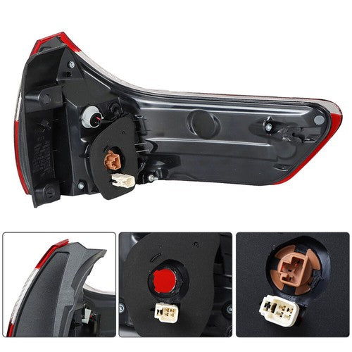 Solid Spare Brake Lamp Tail Light Halogen For Toyota Sienna Series 2015-20 LH Driver Side