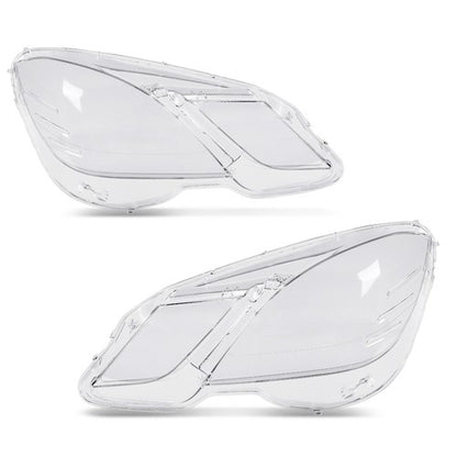 Solid Spare Fit For 2009-2013 Mercedes-Benz E Class W212 4-Door Headlight Replacement Lens