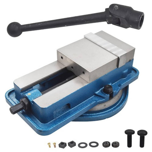 Solid Spare Vise .002Precision Milling Drilling Machine 6x5.9" Lockdown CNC Milling Machin