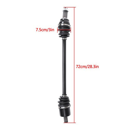 Solid Spare 1PCS CV Axles Drive Shaft For Polaris RZR Trail S 4 900 XP General 1000 1333263